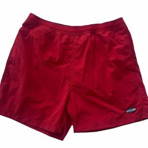 Chap's Men's  Red Swimming Trunks, Large